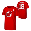 Tricou pentru copii Fanatics    flat alt. Captain N N SS Ondřej Palát New Jersey Devils