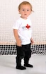 Tricou pentru copii Roster Hockey  IMPORTED FROM CANADA 68 cm, negru