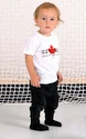 Tricou pentru copii Roster Hockey  IMPORTED FROM CANADA 68 cm, negru