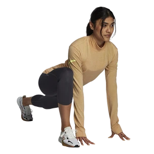 Tricou pentru femei adidas  Primeknit Running Ambient Blush Melange