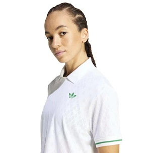Tricou pentru femei adidas  Tennis Pro Climacool Polo Shirt White