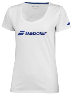 Tricou pentru femei Babolat  Exercise Babolat Tee Women White S