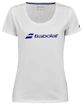 Tricou pentru femei Babolat  Exercise Babolat Tee Women White S
