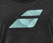 Tricou pentru femei Babolat  Exercise Flag Tee Women Black Heather