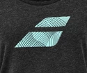 Tricou pentru femei Babolat  Exercise Flag Tee Women Black Heather