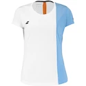 Tricou pentru femei Babolat  Play Cap Sleeve Top Women White/Blue Hthr
