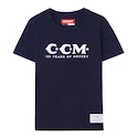 Tricou pentru femei CCM 125 Anniversary SS Tee Navy