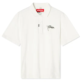 Tricou pentru femei CCM Golf Polo Solid Blanc