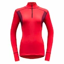 Tricou pentru femei Devold  Hiking Woman Half Zip Neck