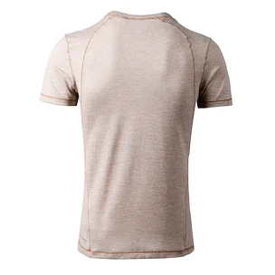 Tricou pentru femei Endurance  Korrl Melange S-S Tee Warm Taupe