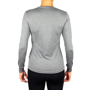 Tricou pentru femei Endurance  Kusina Melange Sustainable LS Tee Grey 36
