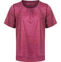 Tricou pentru femei Endurance  Q Bree Melange SS Tee Wine 46