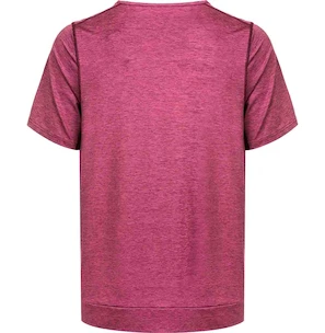 Tricou pentru femei Endurance  Q Bree Melange SS Tee Wine 46