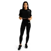 Tricou pentru femei GymBeam  Limitless Cropped T-shirt Black