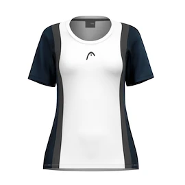 Tricou pentru femei Head CLUB 25 TECH T-Shirt Women Navy/White