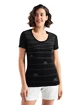 Tricou pentru femei Icebreaker  Tech Lite II SS Scoop Tee Hill Sprint Black