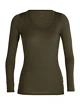 Tricou pentru femei Icebreaker  W Siren LS Sweetheart LODEN