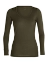 Tricou pentru femei Icebreaker  W Siren LS Sweetheart LODEN