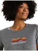Tricou pentru femei Icebreaker  W Tech Lite II SS Tee Mou Gritstone