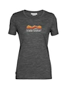 Tricou pentru femei Icebreaker  W Tech Lite II SS Tee Mou Gritstone