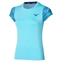 Tricou pentru femei Mizuno  Charge Printed Tee  Blue Glow M