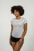 Tricou pentru femei Nebbia  FIT Activewear T-Shirt “Airy” with Reflective Logo 438 white