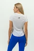 Tricou pentru femei Nebbia  FIT Activewear T-Shirt “Airy” with Reflective Logo 438 white