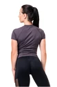 Tricou pentru femei Nebbia Hero 576 marron