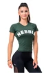 Tricou pentru femei Nebbia Hero Hero 576 dark green