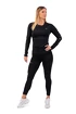 Tricou pentru femei Nebbia  Long Sleeve Smart Pocket Sporty Top 418 black