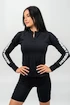 Tricou pentru femei Nebbia  Long Sleeve Zipper Top WINNER black M