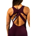 Tricou pentru femei Nebbia STRONG BEAUTY Body-Enhancing Workout Jumpsuit 427 dark red