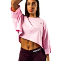 Tricou pentru femei Nebbia STRONG BEAUTY Oversized Cropped Tee JUST FLOW 431 pink