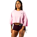Tricou pentru femei Nebbia STRONG BEAUTY Oversized Cropped Tee JUST FLOW 431 pink