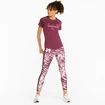 Tricou pentru femei Puma  Run 5K Logo Tee Grape Wine