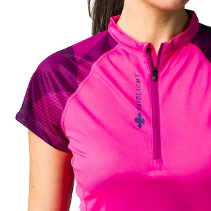Tricou pentru femei Raidlight  Activ Run Mid Zip S