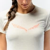Tricou pentru femei Salewa  Solidlogo Dri-release White