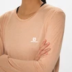 Tricou pentru femei Salomon  Agile LS Tee Sirocco