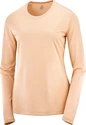 Tricou pentru femei Salomon  Agile LS Tee Sirocco