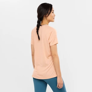 Tricou pentru femei Salomon  Agile SS Tee Sirocco