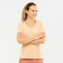 Tricou pentru femei Salomon  Agile SS Tee W Almond