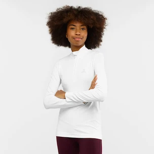 Tricou pentru femei Salomon  Comet Seamless HZ White