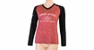 Tricou pentru femei Sensor  Cyklo Charger LS Pink/Black