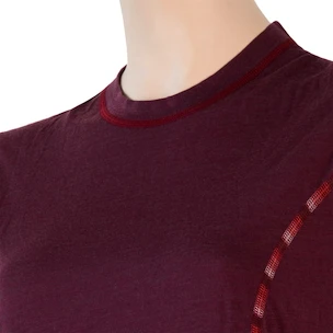 Tricou pentru femei Sensor  Merino Air Port Red