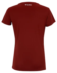 Tricou pentru femei Tecnifibre  Club Tech Tee Cardinal