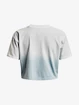Tricou pentru femei Under Armour  DIP DYE CROP SS-GRY