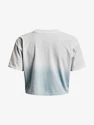 Tricou pentru femei Under Armour  DIP DYE CROP SS-GRY