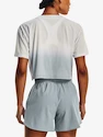Tricou pentru femei Under Armour  DIP DYE CROP SS-GRY