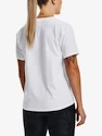 Tricou pentru femei Under Armour  Esential Cttn Stretch Tee-WHT