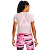 Tricou pentru femei Under Armour HeatGear  Sport Hi-Lo SS Pink